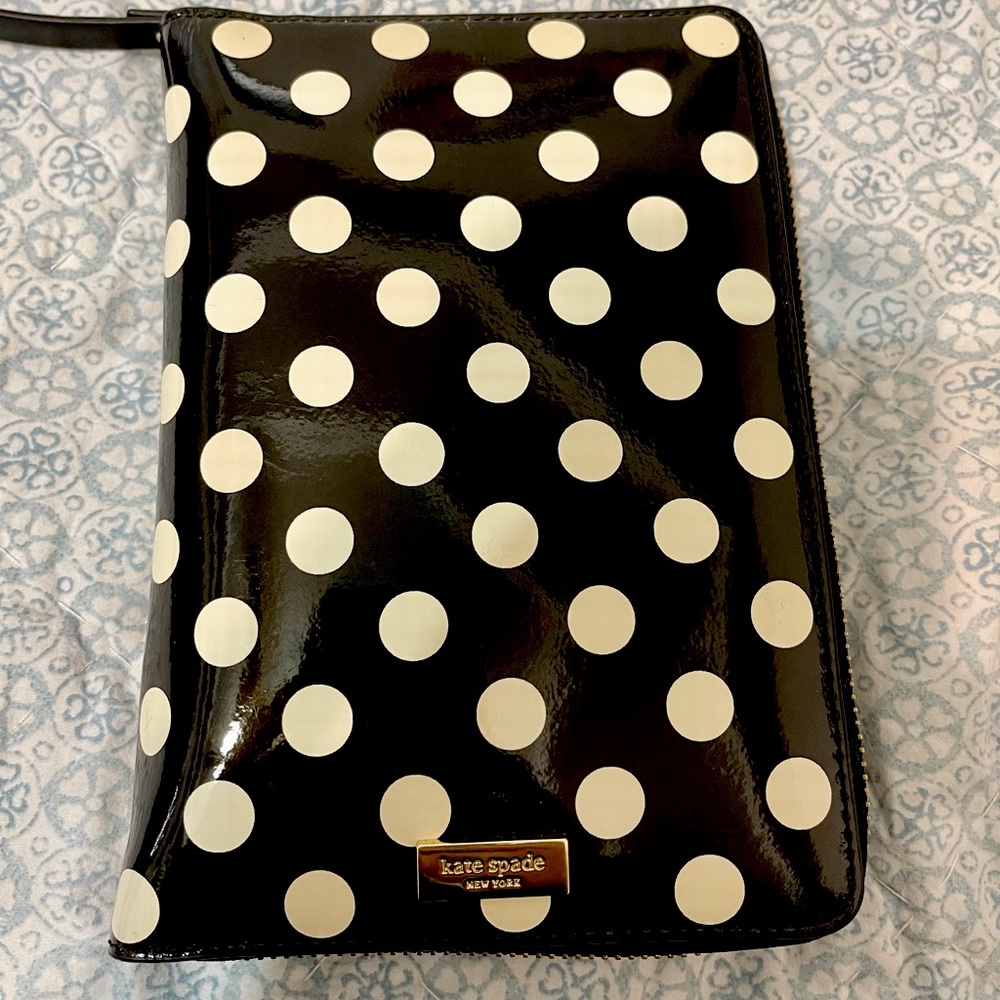 Kate spade polka dot planner